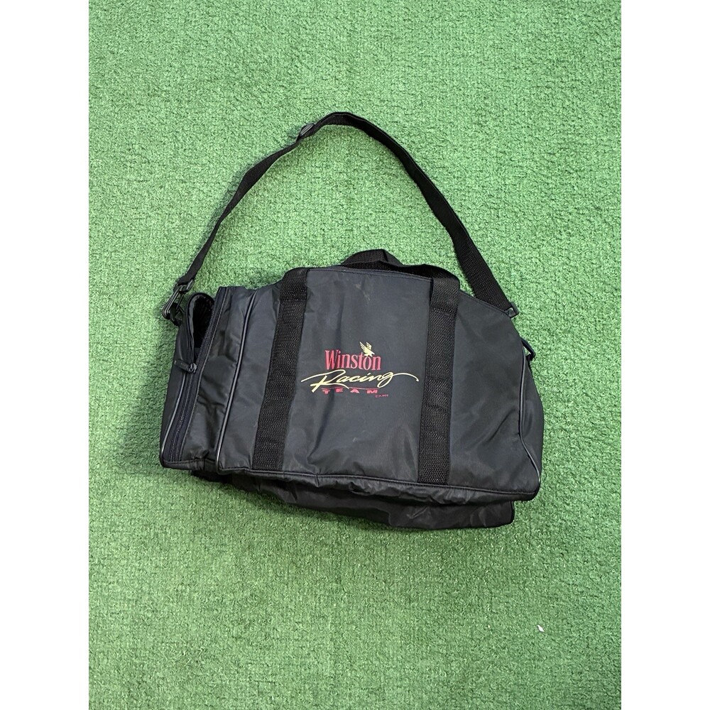 Vintage Deadstock Winston Cup Racing Duffel Bag Black